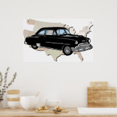 クラシックヴィンテージ1950sシボイのポスター ポスター (キッチン)