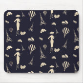 クラシックヴィンテージ50のファッションマウスパッド マウスパッド (正面)