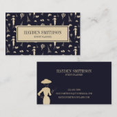 クラシックヴィンテージ50のファッション名刺 名刺 (正面/裏面)