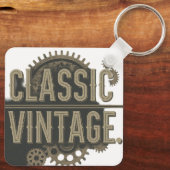 クラシックヴィンテージ キーホルダー (裏面)