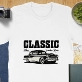 クラシックヴィンテージ、タイムレス乗り物、美的 Tシャツ