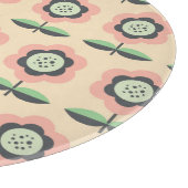 クラシックヴィンテージ:フローラシームレスデザイン カッティングボード (角)