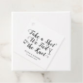 クラシック一発のショットで結び付け結婚る フェイバータグ (インサイチュ)