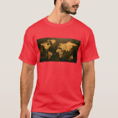 クラシック世界地図 Tシャツ (正面)