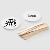 クラシック中国の書道 – フライアー#001- ハンドファン (組立なし)