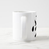 クラシック中国の書道 – 愛 – #001- ジャンボコーヒーマグカップ (裏面)