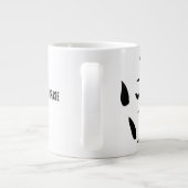 クラシック中国の書道 – 雷 – #001- ジャンボコーヒーマグカップ (裏面)