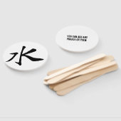 クラシック中国の書 – 水 – #001- ハンドファン (組立なし)