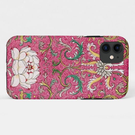 クラシック中国の茶の時花模様 Case-Mate iPhoneケース (裏面(横))