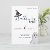 クラシック中性ハローウィンパーティ 招待状 (スタンド正面)