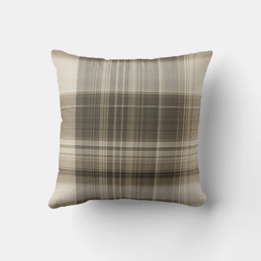 クラシック中性格子化粧枕 クッション (裏面)