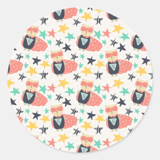 クラシック丸のシール ラウンドシール (正面)