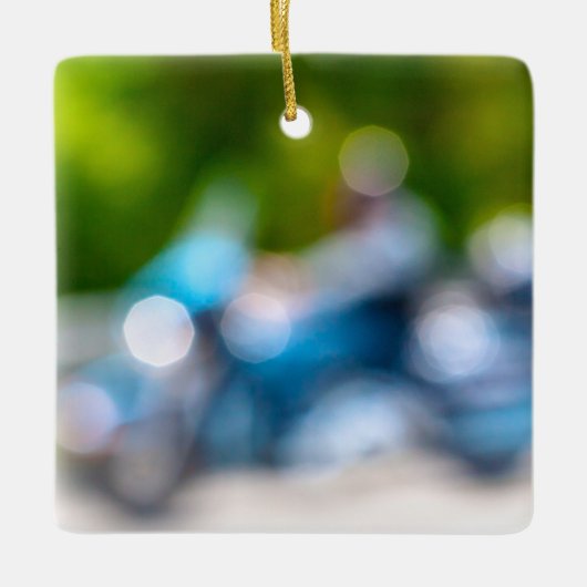 クラシック乗り セラミックオーナメント (正面)