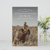 クラシック予算フォトウェディング日付の保存 (スタンド正面)