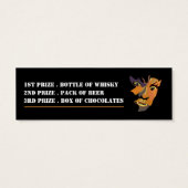 クラシック人狼ハロウィーン競争チケット (裏面)