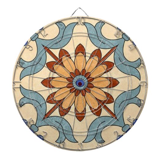 クラシック付きダートボカスタムード ダーツボード (正面)