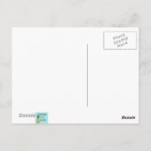 クラシック付き添い人はがき ポストカード (裏面)