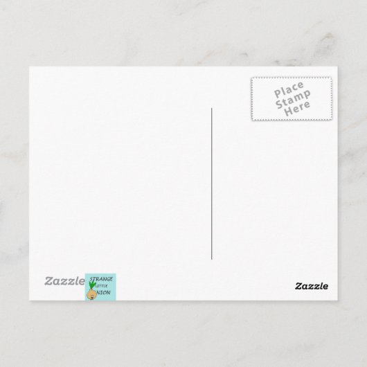 クラシック付き添い人はがき ポストカード (裏面)