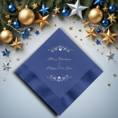 クラシック伝統的クリスマス 箔ナプキン