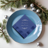 クラシック伝統的クリスマス 箔ナプキン