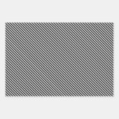 クラシック伝統的ダークフォレストグリーンブラックプレイド ラッピングペーパーシート (正面2)