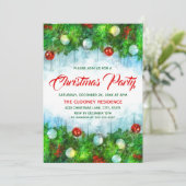 クラシック伝統的パーティー 招待状 (スタンド正面)