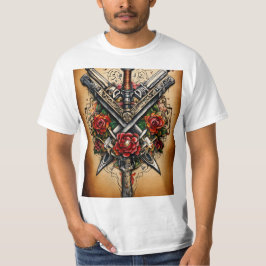 クラシック伝統的Tattoo-Tインスパイアシャツデザイン Tシャツ