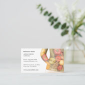 クラシック体栄養士 名刺 (スタンド正面)