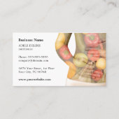 クラシック体栄養士 名刺 (正面)