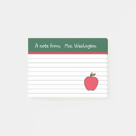 クラシック先生のApple Post It Notes ポストイット (正面)