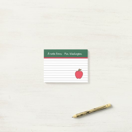 クラシック先生のApple Post It Notes ポストイット (デスク上)