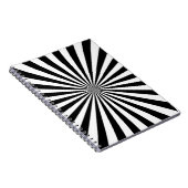 クラシック光バースト紡糸用デザイン ノートブック (右側)