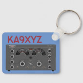 クラシック全国NC-183D無線送受信機 キーホルダー (正面)