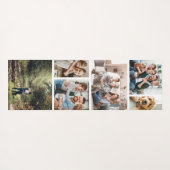 クラシック写真とモノグラム ヨガマット (裏面(横))