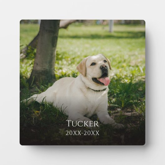 クラシック写真カスタム記念 フォトプラーク (正面)