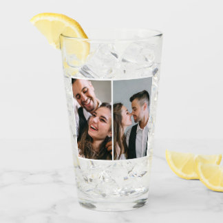 クラシック写真前面と背面の2つ タンブラーグラス