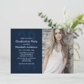 クラシック写真卒業 招待状 (スタンド正面)