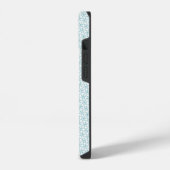 クラシック冬の雪片の電話ケース iPhoneケース (左側面)