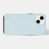 クラシック冬の雪片の電話ケース iPhoneケース (裏面横)