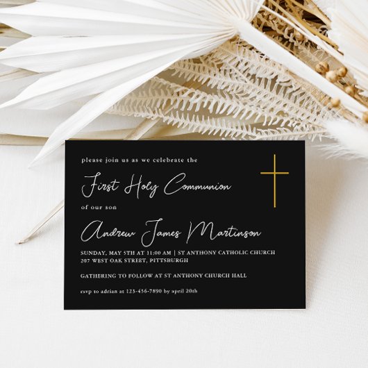 クラシック初の聖餐式 招待状