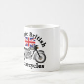 クラシック勝利T100Aバイクのマグ コーヒーマグカップ (正面右)