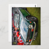 クラシック勝利TR6スポーツカー ポストカード (正面/裏面)