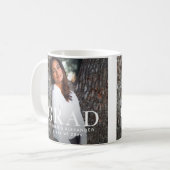 クラシック卒業写真マグカップ コーヒーマグカップ (正面左)