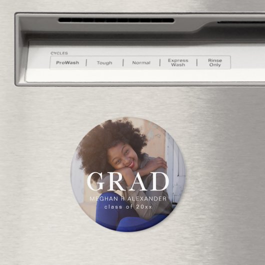 クラシック卒業後の写真と名前 マグネット (インサイチュ (食洗機))