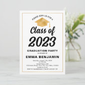 クラシック卒業招待状 招待状 (スタンド正面)