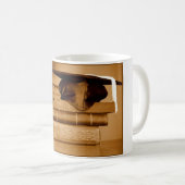 クラシック卒業生向け図書 コーヒーマグカップ (正面右)