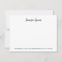 クラシック可愛いプロフェッショナル手書き黒文字