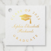 クラシック台本卒業クラシック式 フェイバータグ (正面)