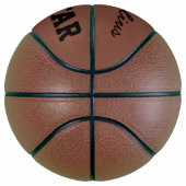 クラシック名パーソナライズされたバスケットボールのスポーツギフト バスケットボール (右)