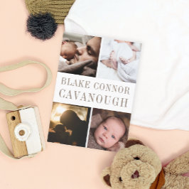 クラシック名フォト誕生 案内状